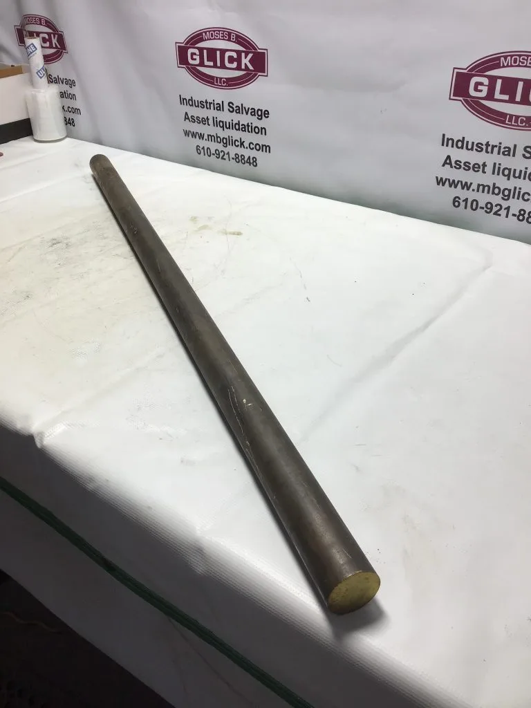 Machined 360 Brass; Lathe Stock; 49″ X 1 7/8″ Round