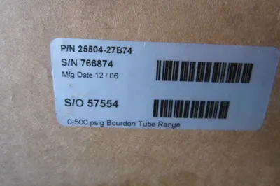 NEW 3D INSTRUMENTS 25504-27B74 GAUGE 2550427B74