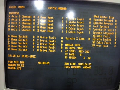 USED 1999 HAAS VF-3