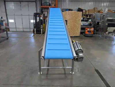 West Coast Cryogenic Services SS Decline Conveyor