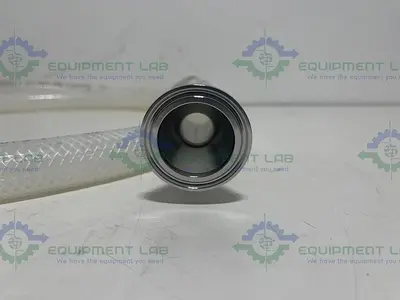 USED SAINT GOBAIN 23035763 PURE FIT 96" HOSE W/ 3/4" TO 1 1/2" SANITARY FITTING 90 PSI