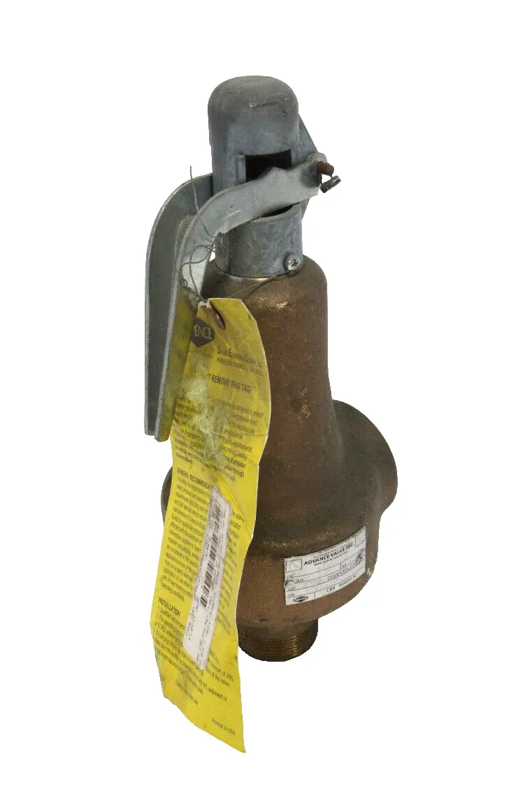 NEW ADVANCE VALVE 041AHGA SAFETY VALVE 1.5"x2"