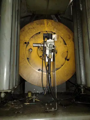 220 TON AIDA MODEL #NCI-200(2) GAP FRAME PRESS, 12.59" STROKE: STOCK #22210
