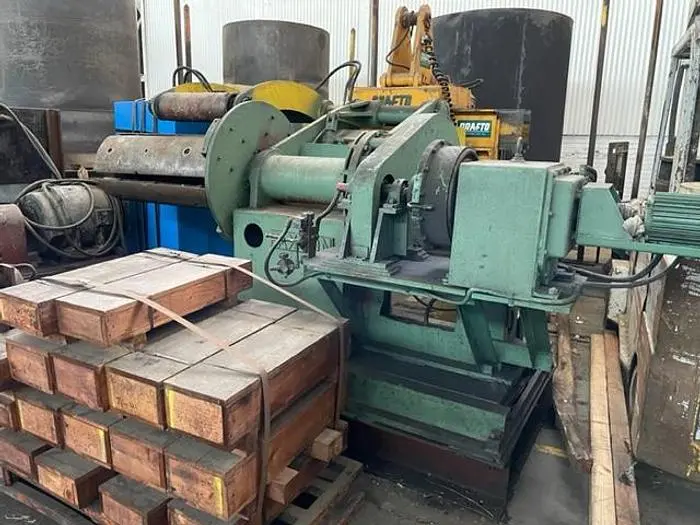36" X .075" X 25,000 LBS. YODER STEEL SLITTING LINE (USED)
