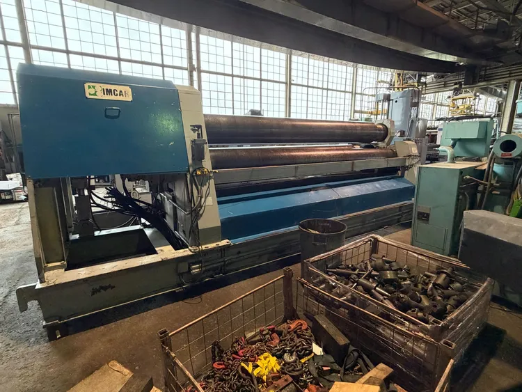 Used 2000 IMCAR 4RH 30/7 Plate Bending Rolls including Pinch Ohio US | Michael Meyer #47483
