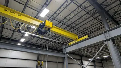 R&M 5.5 Ton Cranes - Overhead, Bridge | Highland Machinery & Crane (4)