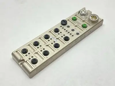 USED LUMBERG AUTOMATION MULTIPROTOCOL I/O DEVICE 8X M12 934882002