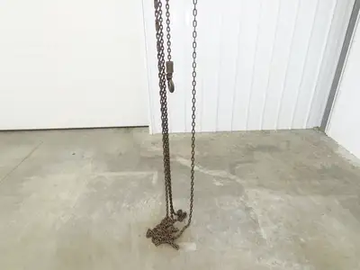 CM Cyclone 1/2 Ton 1000Lb Manual Chain Fall Hand Hoist 18' Lift