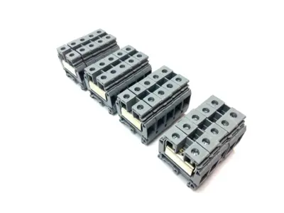 1SNA115129R1400 | ABB Entrelec  Feed-Through Terminal Block Gray 12mm BOX OF 20 - New Other