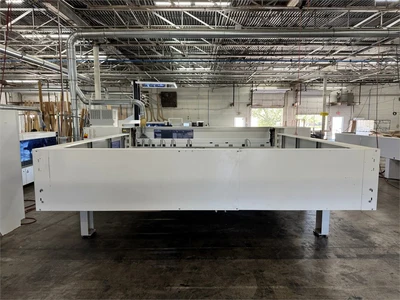 Used 2021 HOMAG "SAWTEQ B-400 PROFILINE" Single-Line Beam Saws Texas US | MachineryMax #1488388