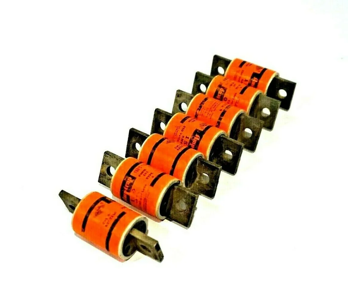 7 NEW AMPTRAP A25Z150 FUSES TYPE 4 150 A