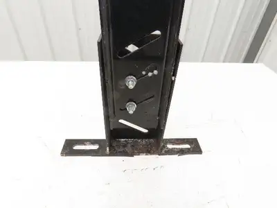 Single Conveyor Leg Stationary Floor Support 35"-40-1/2"Adj H Black  Lot of 2