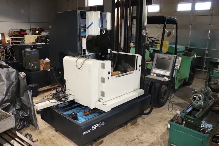 Used 2003 MAKINO SP64 Wire EDM Minnesota US | INTER-PLANT SALES #339758