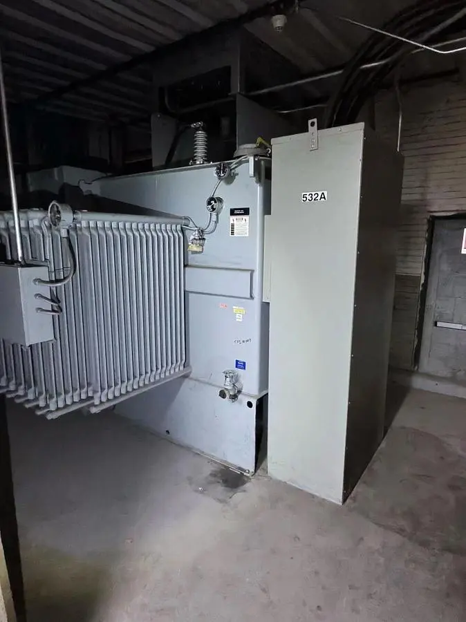 GE 3750/4200 KVA 3 Phase Substation Transformer 13800V 4160Y/2402V