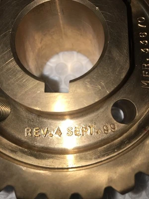 *New Worm Gear 458D885P4  4.579 Mfr.33670 Brass #