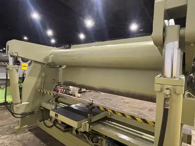 250 TON X 12' ACCURPRESS MODEL #725012 HYDRAULIC PRESS BRAKE: YOBRO #24251