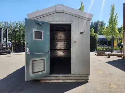 14'L x 8'W x 10'-2.5"H Shed
