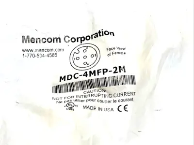 New | in-Stock Mencom MDC-4MFP-2M Cable & Wire Michigan US | Maverick Industrial Sales #1391103