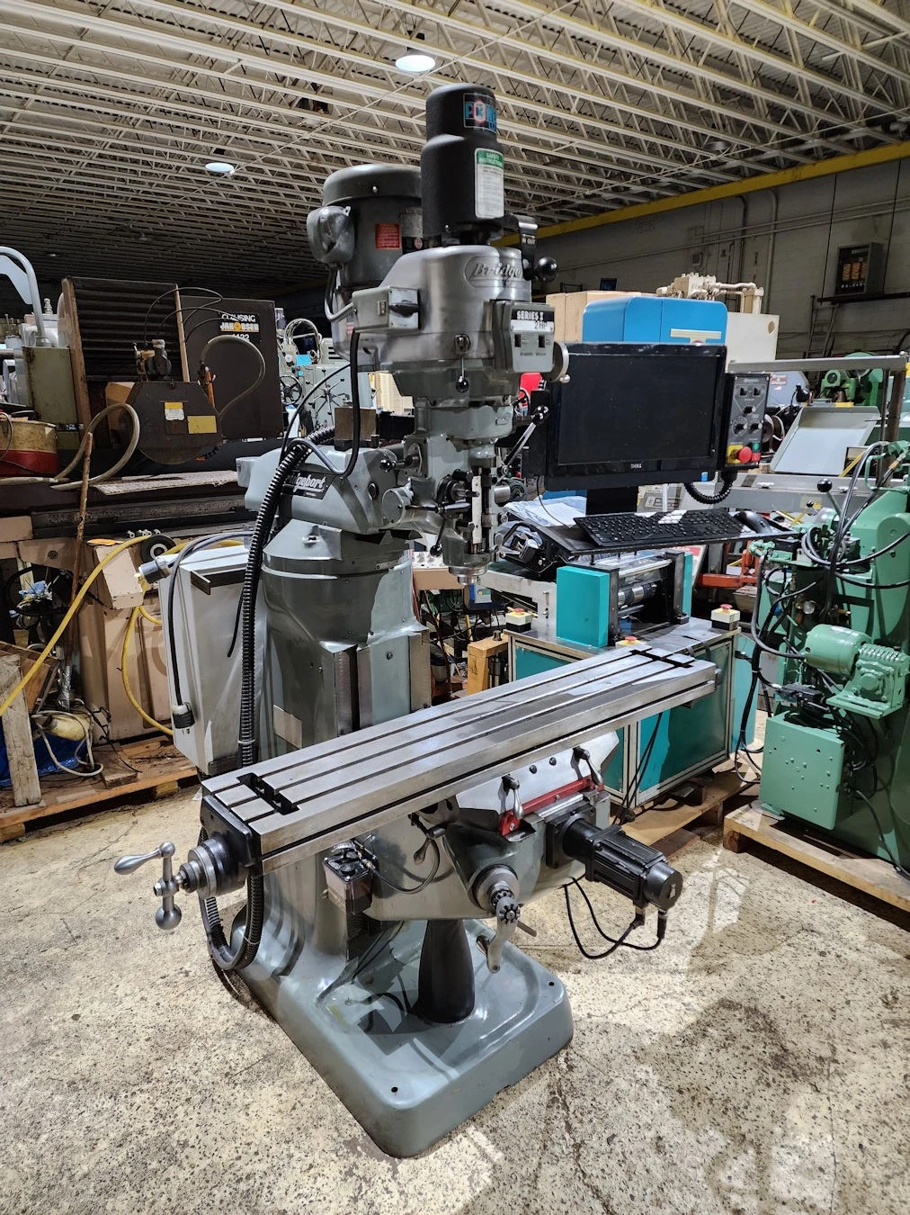 Bridgeport 
				Series I CNC Mill - 9" x 48"