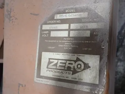 USED ZERO PRODUCTS RPH3L COLLECTOR