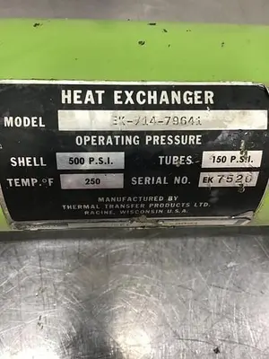 USED THERMAL TRANSFER EK-714-79641