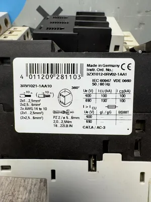 Siemens 3RV1021-0JA10 Electrical/PLC/Automation | ESS Industrial Equipment Sales (8)