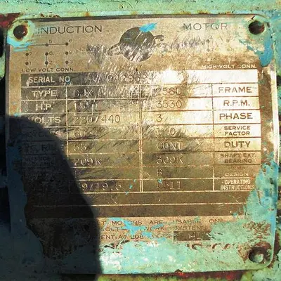 Pump, Centrif., 15 HP, S/st, 3" X 2" X 6", Dean Bros, #S611622
