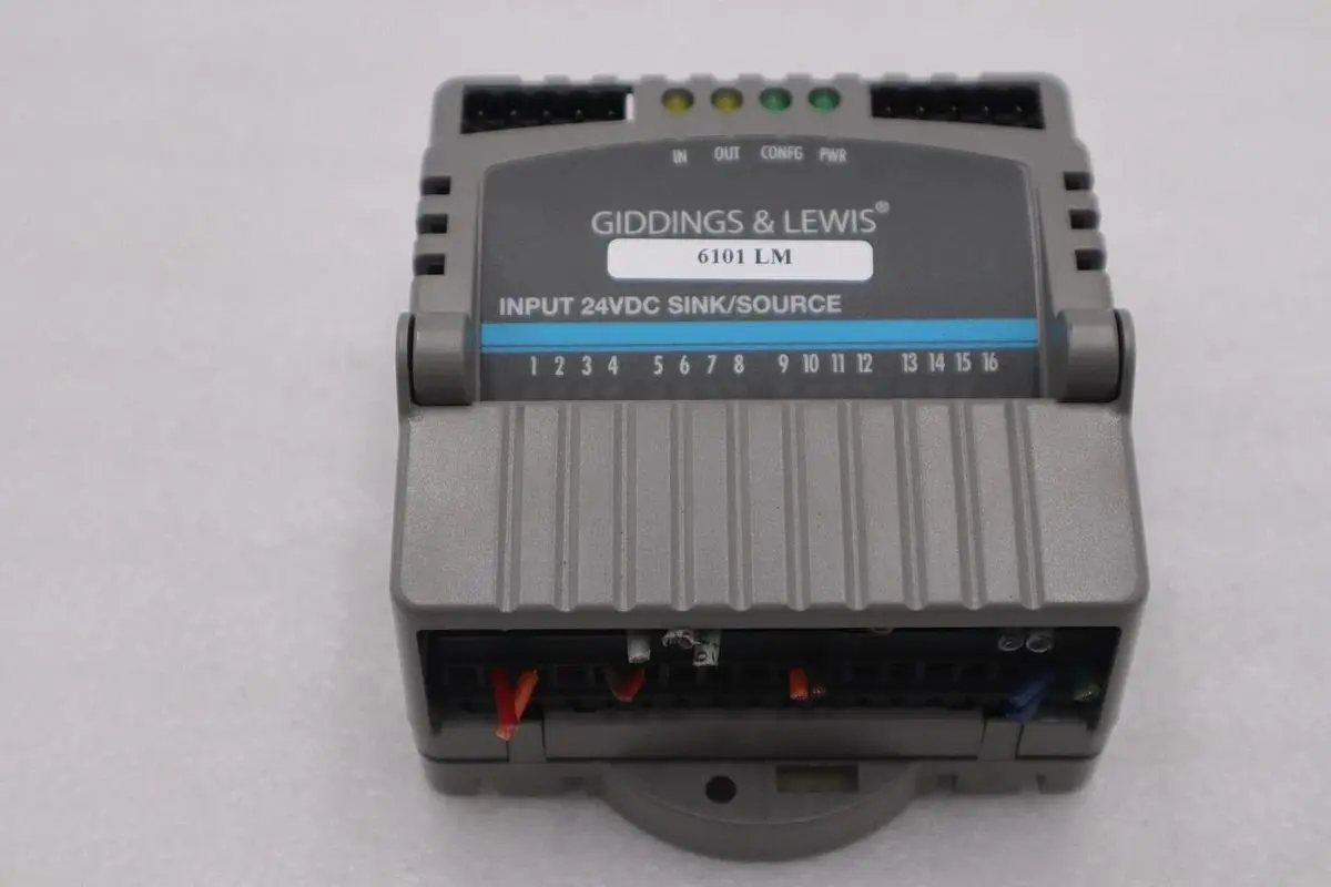 GIDDINGS & LEWIS M.1300.7372 R1 Input Module 24VDC SINK/SOURCE STOCK 639-D
