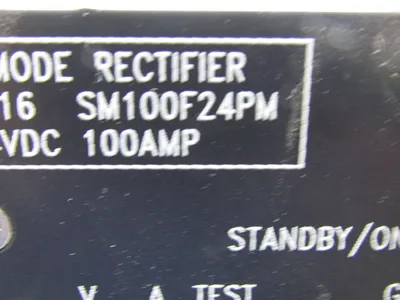 PECO II SM100F24PM 8510683P Switchmode Rectifier PEC 1016 24VDC 100 Amp