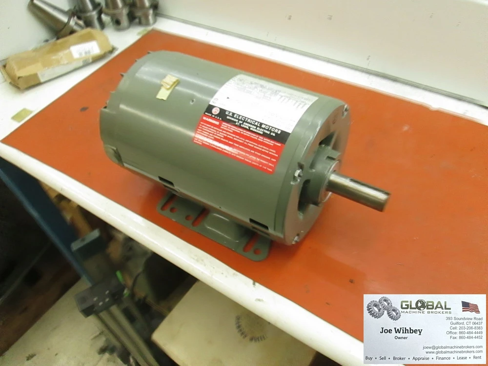 US Motors P63CTB-2929 Electric Motor, 1HP, 230/460V, 1745RPM, F106, Type D, New