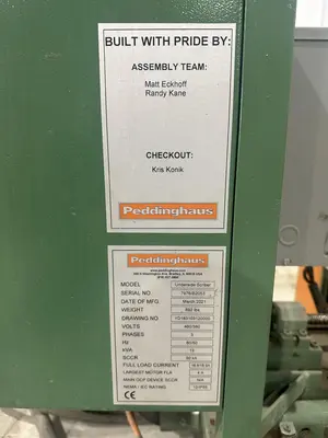 PEDDINGHAUS STEEL ROBOT UNDERSIDE SCRIBER: STOCK #19935