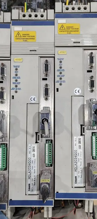 Used NUM MDLA2034Q00 Servo Drives | Midwest Press and Automation #577568