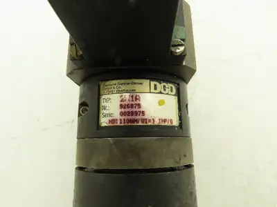 Gardner Denver 2 BA 927256 Servo Nutrunner Inline Tool w/Transducer Spline End