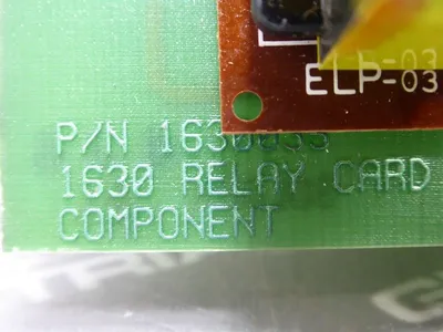 Rochester Instrument Systems Macrodyne 1630 Relay Card Component 160035 Used