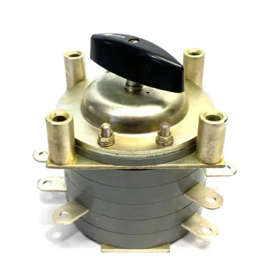 USED ELECTROSWITCH CLASS 20SR SNAP-ACTION ROTARY SWITCH 2-4 POSITION, UP TO 8 POLES