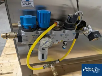 USED R+D Custom Automation R+D Custom Automation Robotic Labeler, Model Hermies+