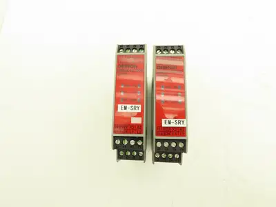 Omron G9SX-BC202-RT Flexible Safety Unit 24VDC 0.8A Lot of 2