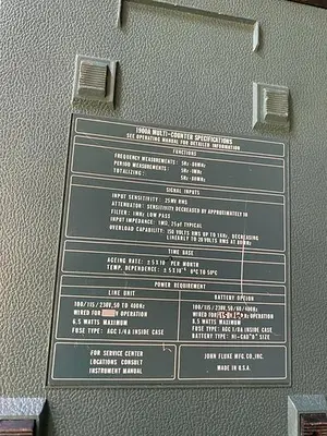 FLUKE 1900A Multi-Counter