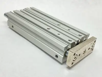 MGPM12-100Z | SMC  Compact Guide Cylinder 12mm Bore 100mm Stroke - Used