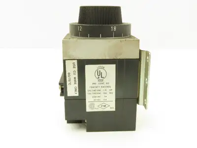 Agastat 7012PH Timing Delay Relay 125VDC Coil 3-30 Minutes 1/4HP