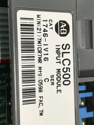 USED ALLEN BRADLEY 1746-IV16 SER C