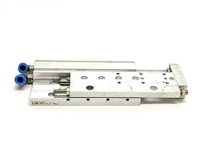Used SMC Slide Table Cylinder 12mm Bore 50mm Stroke Pneumatic Cylinders Michigan US | Maverick Industrial Sales #1393576