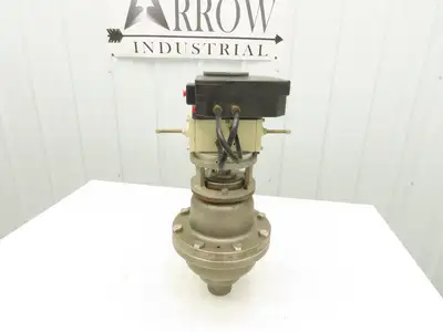 WA Kates HB11T-I Flow Rate Control Valve 1.5"NPT w/Actuator & Positioner