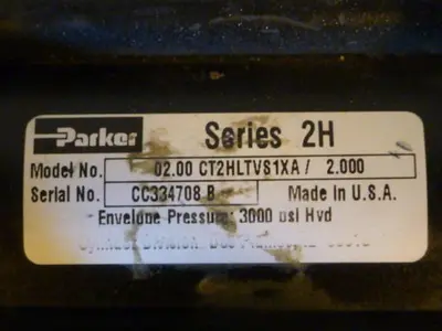 USED PARKER 02.00 CKJ2HLTVS19AIX 9.000