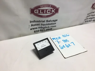 TTT Triplett RC B5012-LI Precipitator Panel Meter 0-500 Sparks/Min