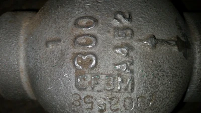 Fisher 1" 600 Class 316 Stainless Threaded Control Valve
