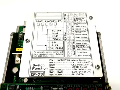 Used YASKAWA YASKAWA CACR-SR10BE12G-E Y. REV H 0 3 Servo Drives | Maverick Industrial Sales #1108748