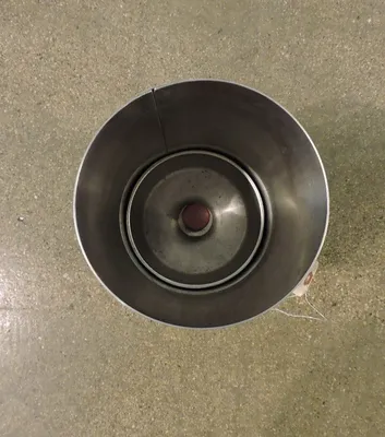 Globe Commercial Stainless Steel Small Vegetable Chute