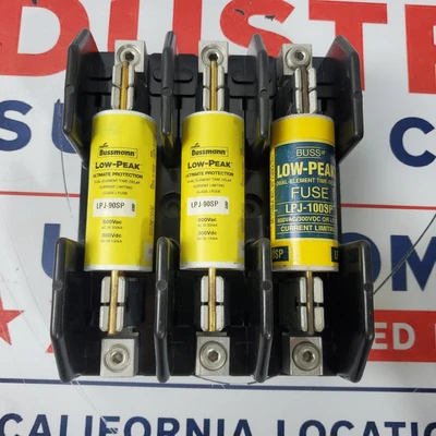 Used Bussmann J60100-3CR Misc Industrial Equipment California US | American Industrial Supply Co. #1566529