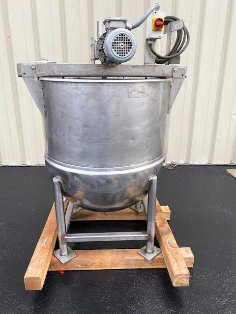 Groen 80-Gallon Jacketed Kettle with Sweep Agitation